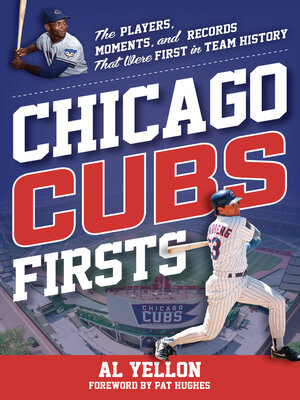 cover image of Chicago Cubs Firsts